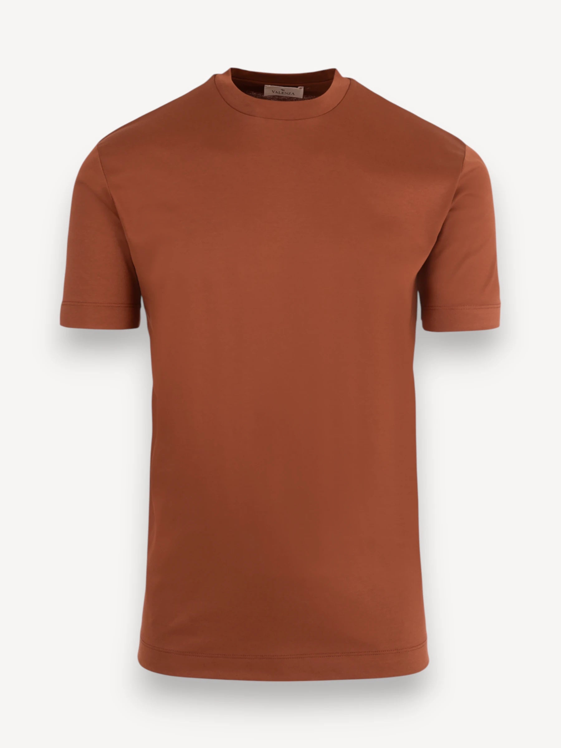 Interlock Supima T-Shirt - Dark Brique