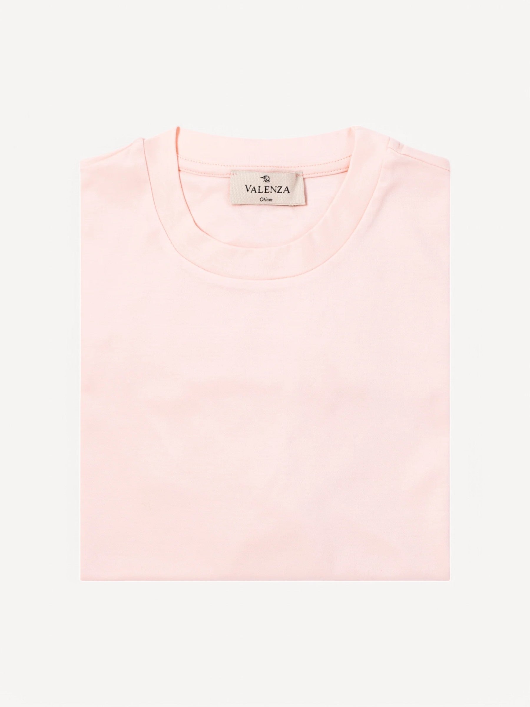 Interlock Supima T-Shirt - Light Pink