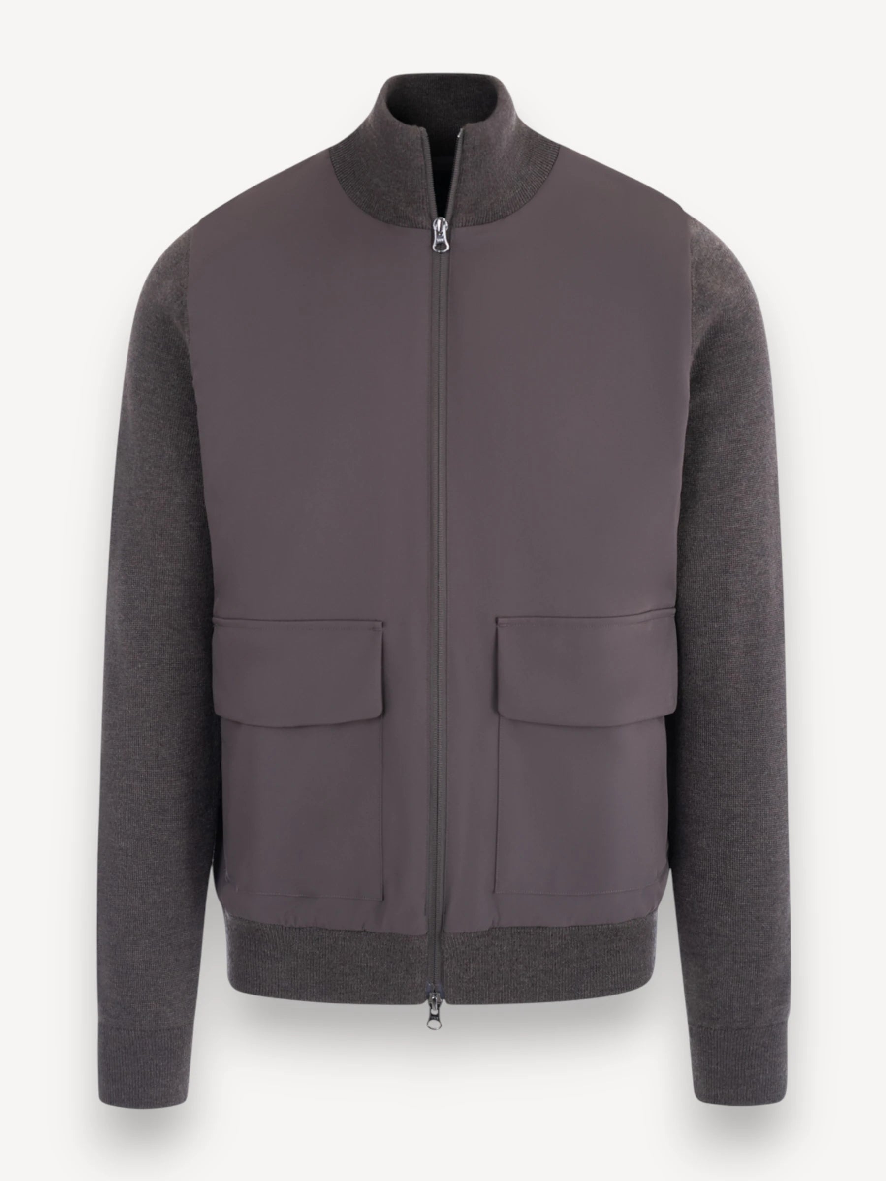 Dawson Hybrid Jacket - Donkerbruin