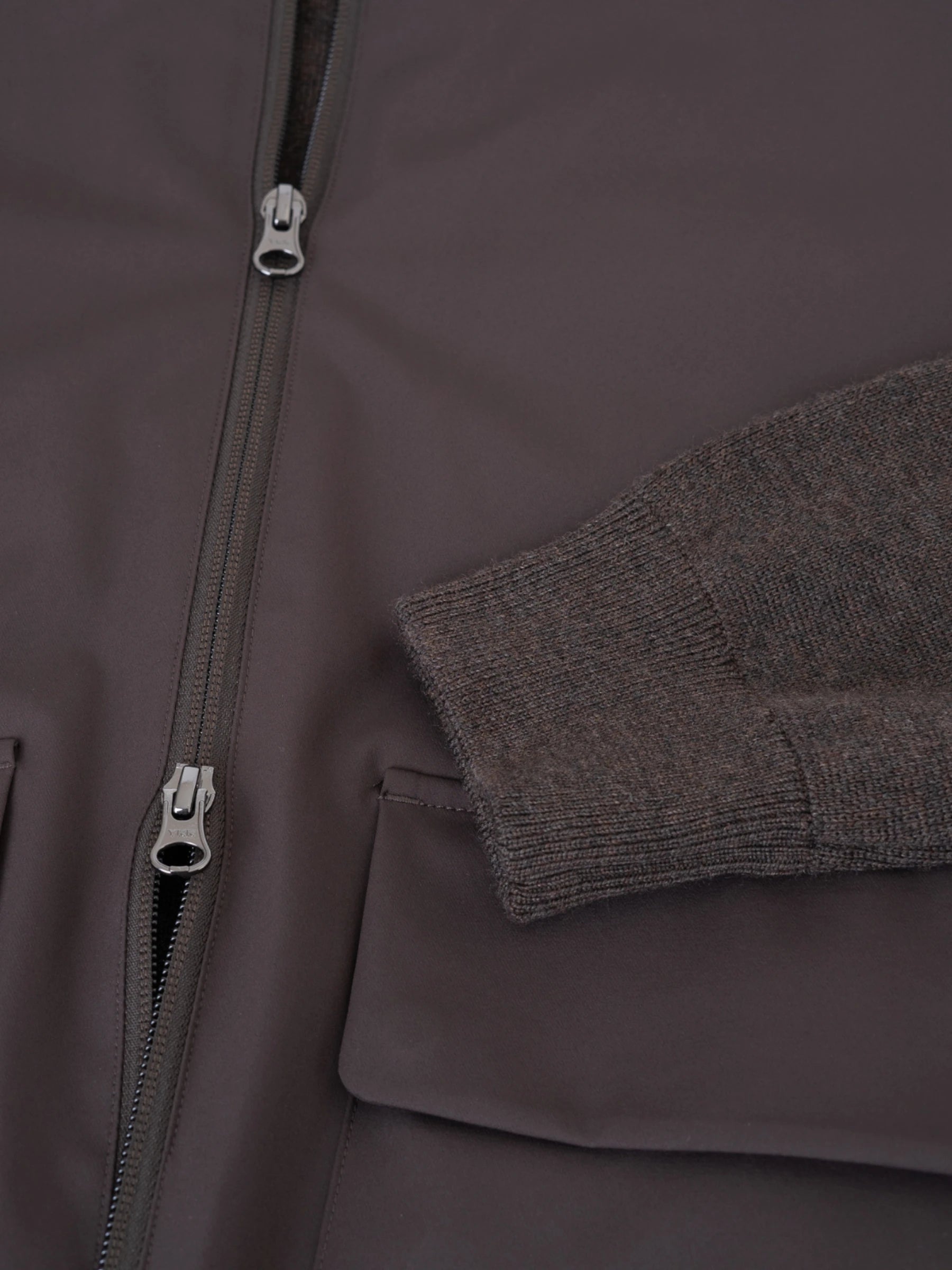 Dawson Hybrid Jacket - Donkerbruin