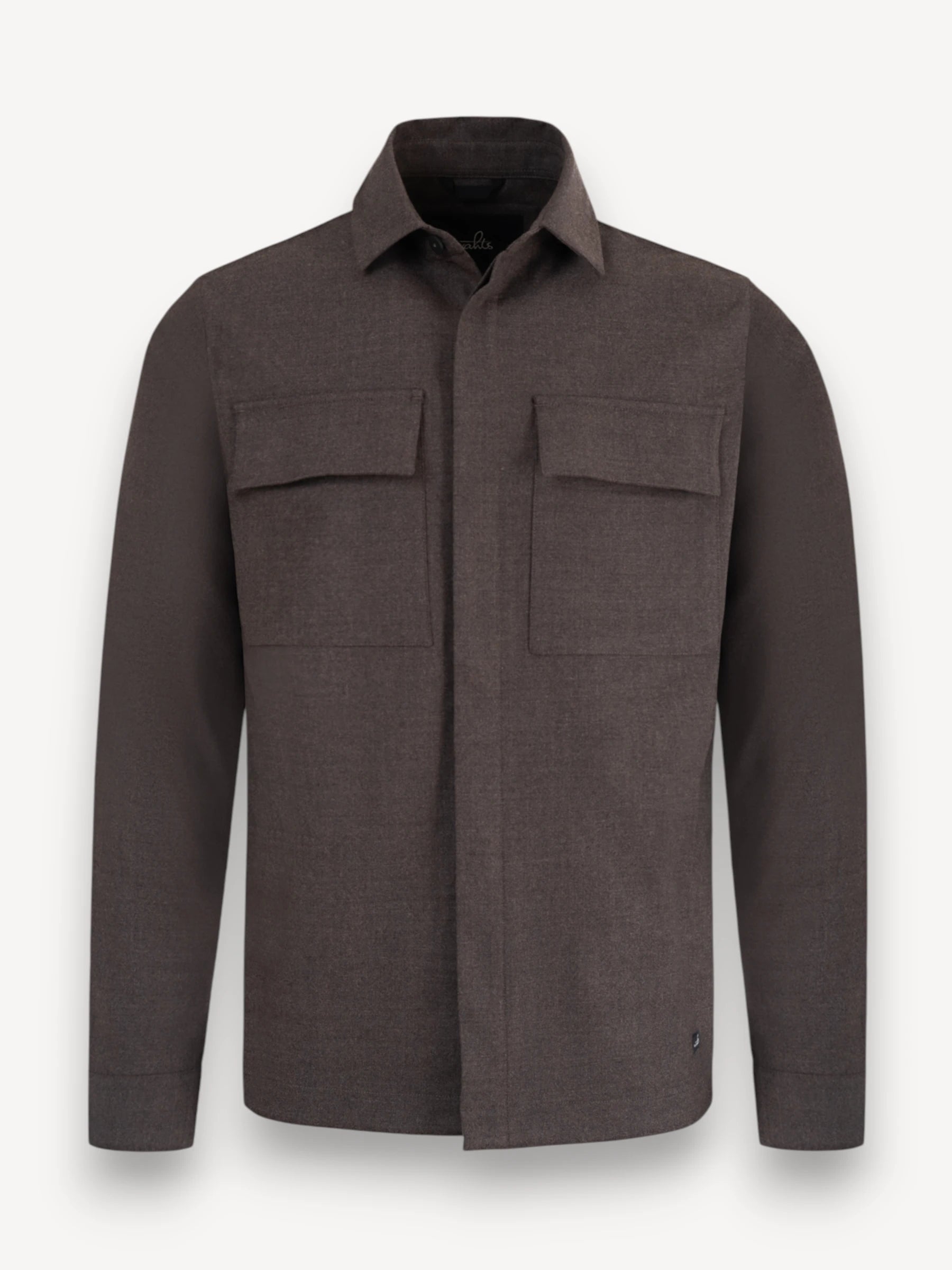Ewen Overshirt - Donkerbruin
