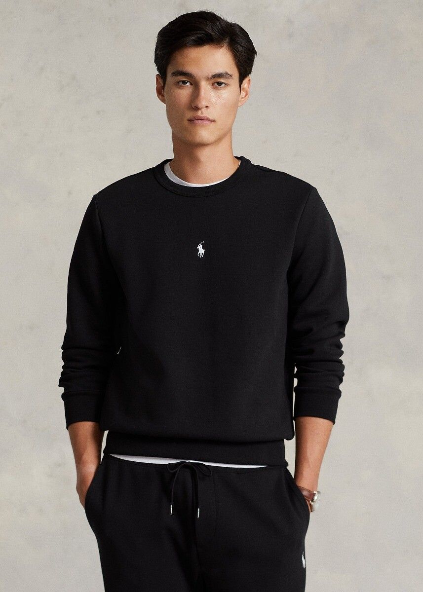 Ralph Lauren Mid Logo Sweater - Polo Black Exclusieve heren- en dameskleding