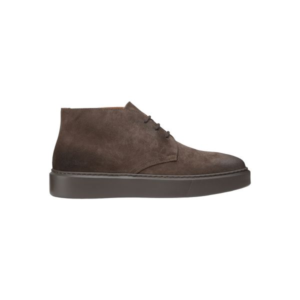 Doucal's Suede Chukka Ankle Boot - Dark Brown