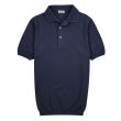 Cellini Knitted Polo 57114 - Dark Blue