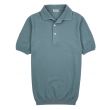 Cellini Knitted Polo 57114 - Petrol