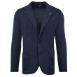 Lardini Knitted Jacket - Dark Blue