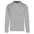 Doriani Cashmere/Silk Pullover - Light Grey