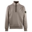 Stone Island Half Zip Sweatshirt 61951- Dove Grey