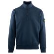 Stone Island Half Zip Sweatshirt 61951- Navy Blue