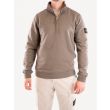 Stone Island Half-Zip Sweater 63420 - Walnut