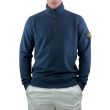 Stone Island Half-Zip Sweatshirt 62720 - Navy Blue