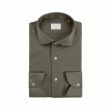 Xacus Knitted Shirt - Army Green