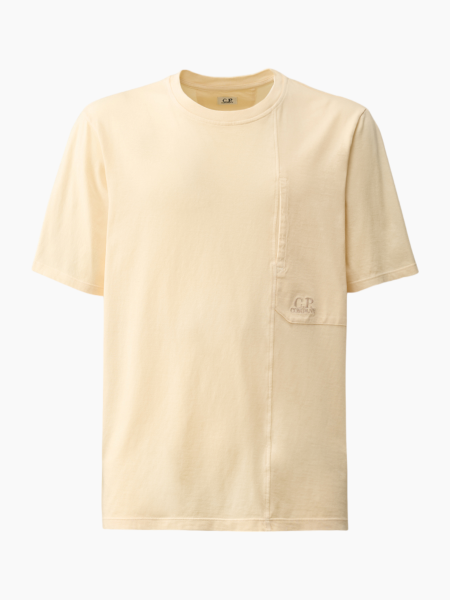 C.P. Company Jersey Pocket T-Shirt - Beige