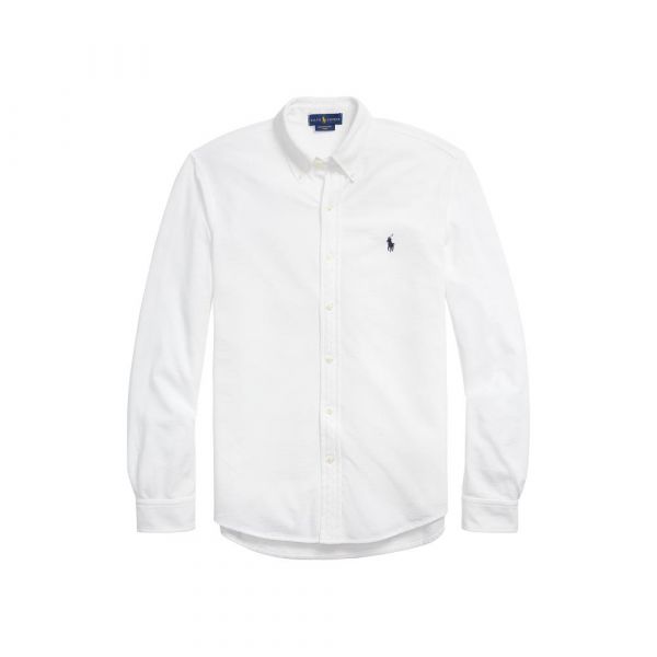 Ralph Lauren Feather Weight Mesh Shirt - Pure White