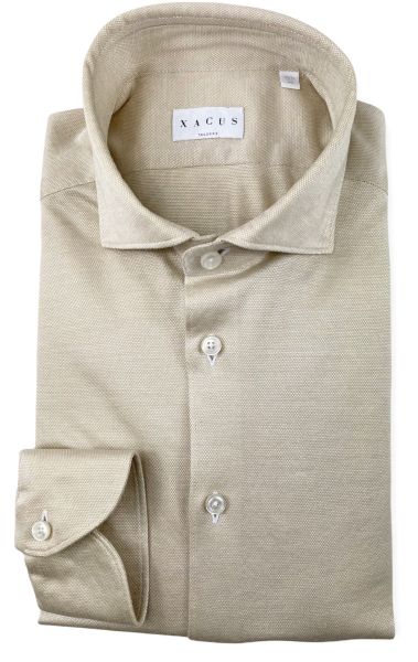 Xacus Silk Cotton Shirt - Sand