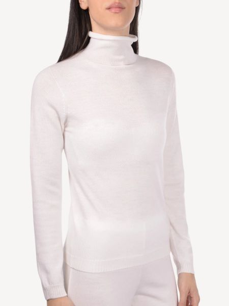 Gran Sasso Rollneck - White