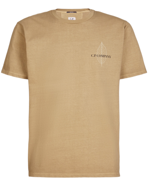 C.P. Company Leave T Shirt - Cumin