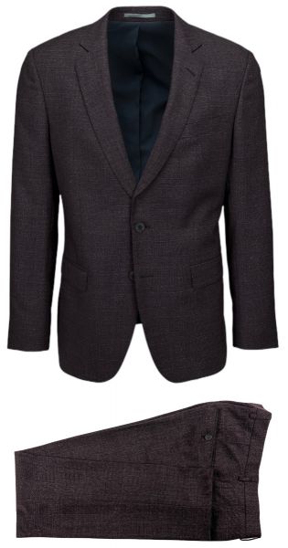 Boston Trader Black Label - Easy Wear Travel Suit - Dark Brown