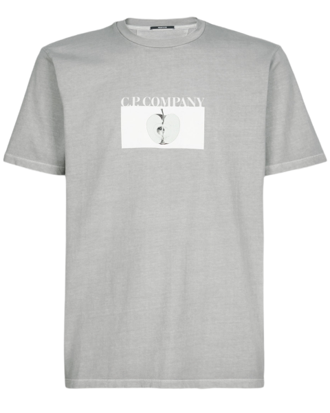 C.P. Company Apple T-Shirt -Titanium