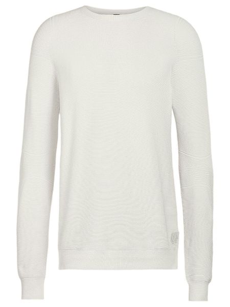 Alpha Tauri Seamless 3D Knit Sweater - Off White