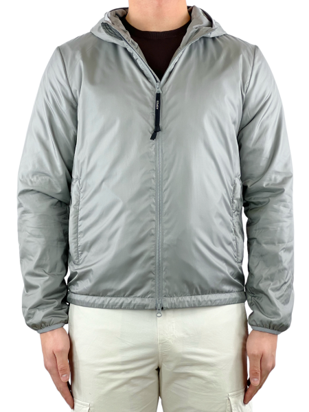 Aspesi Hooded Technical Jacket - Grey