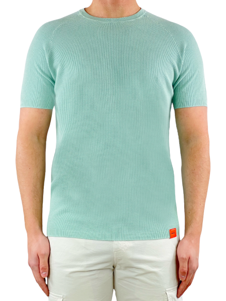 Aspesi Knitted T-Shirt - Mint