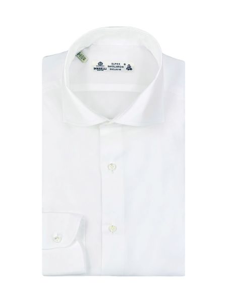 Luigi Borrelli Handmade Cotton Shirt - White