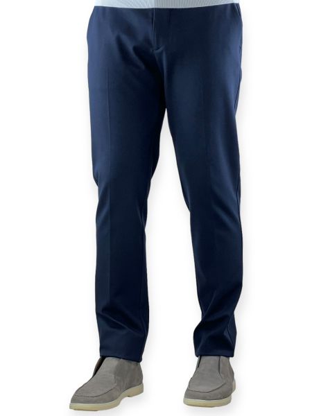 Boston Trader Jersey Stretch Pants - Navy Blue