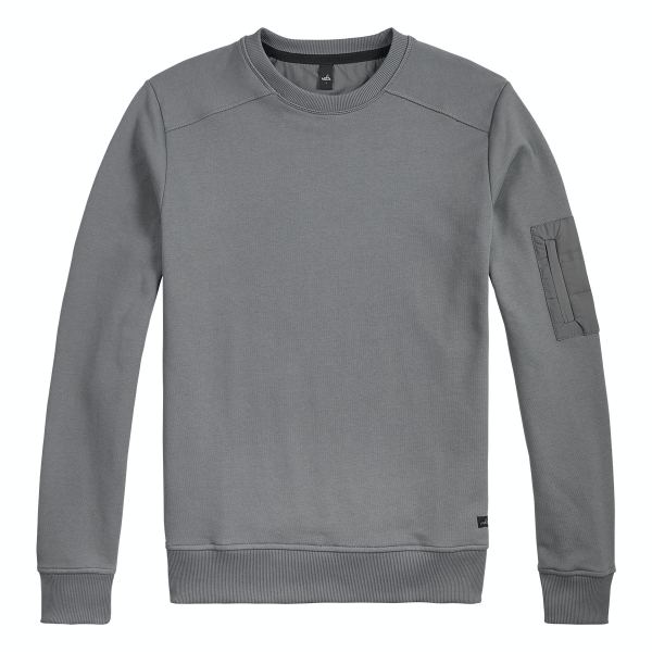 Wahts Moore Sweater - Mid Grey