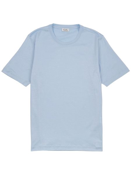 Cellini Mercerised Cotton T-Shirt 60133 - Light Blue