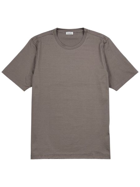 Cellini Mercerised Cotton T-Shirt 60133 - Taupe