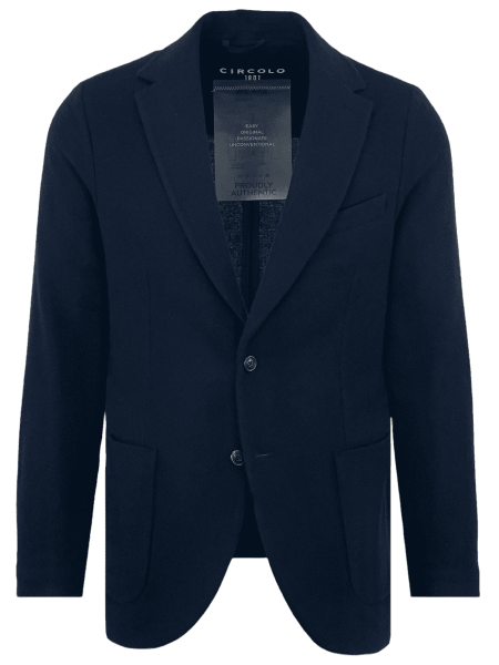 Circolo Blazer Jacket - Dark Blue