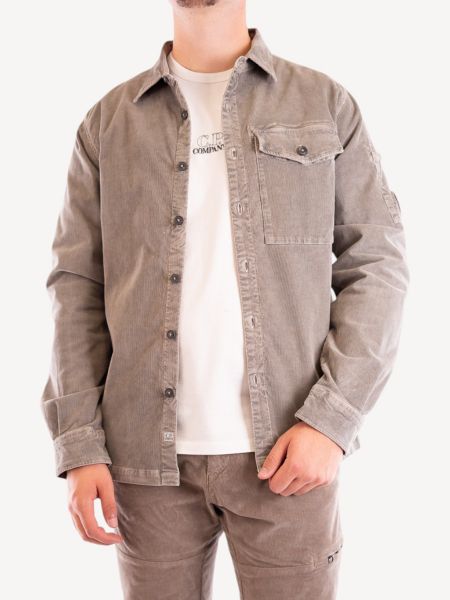 C.P. Company Corduroy Overshirt - Walnut