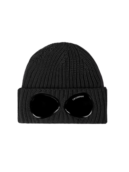 C.P. Company Goggle Hat - Black