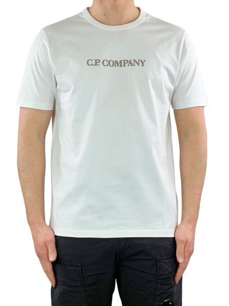 C.P. Company Graphic Logo T-Shirt - White