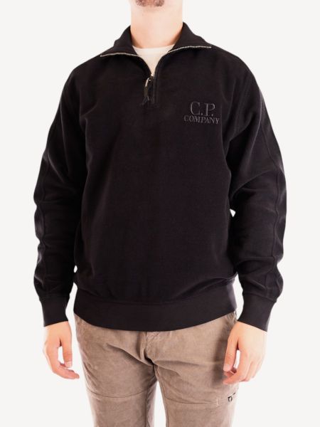 C.P. Company Half-Zip Sweater - Black