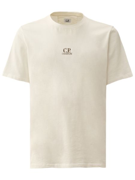 C.P. Company Three Cards T-Shirt - Gauze White
