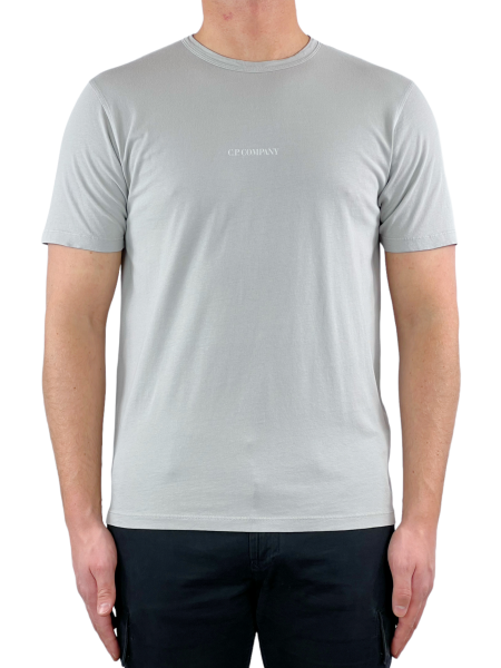 C.P. Company Mid Logo T-Shirt - Flint Grey