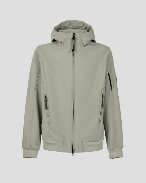 C.P Company Shell-R Hooded Jacket - Silver Sage