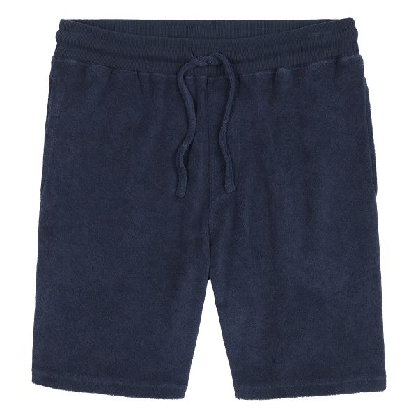 Wahts Day Towelling Shorts - Navy
