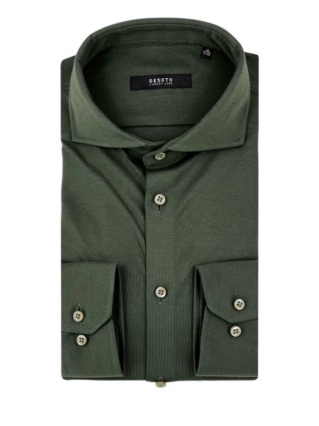 Desoto Luxury Line Jersey Shirt - Moss Green