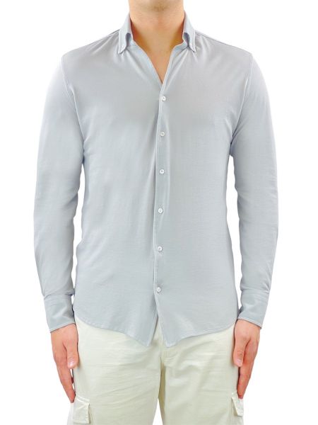 Doriani Cashmere Shirt - Light Grey