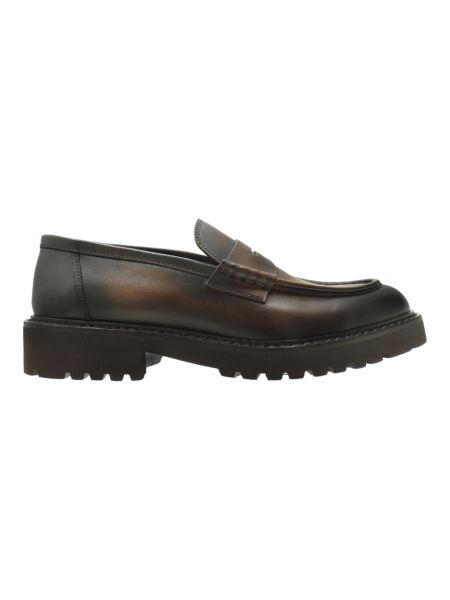 Doucal's Leather Loafer's - Wood