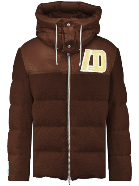 /DRM Woven Down Jacket - Brown