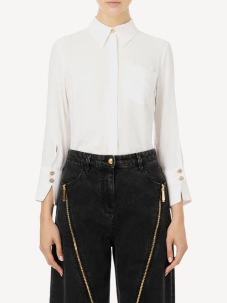 Elisabetta Franchi Blouse - Ivory