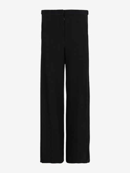 Emporio Armani Icon Jacquard Knit Pants - Black