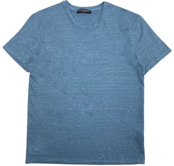 Daniele Fiesoli Linen T-Shirt - Steel Blue