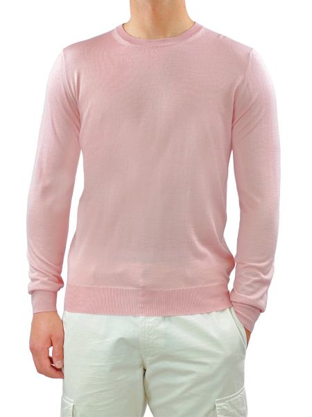 Fedeli Cashmere/Silk Pullover - Pink