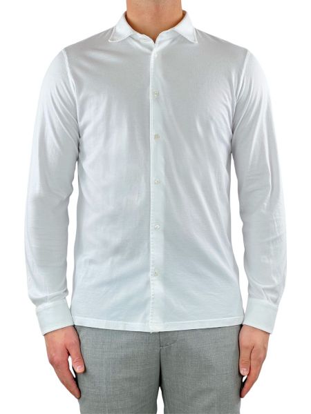 Fedeli Shirt Giza Cotton - White