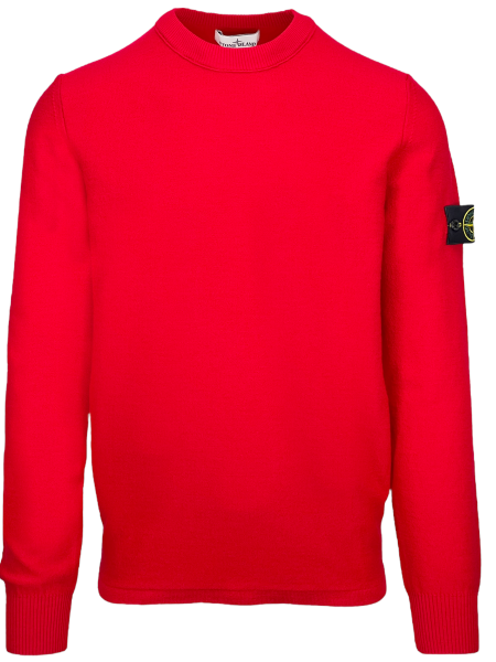 Stone Island Knitted Crewneck 526A1 - Red